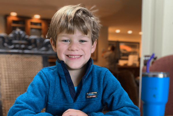 Paul S., smiling after successful cancer treatment and counseling